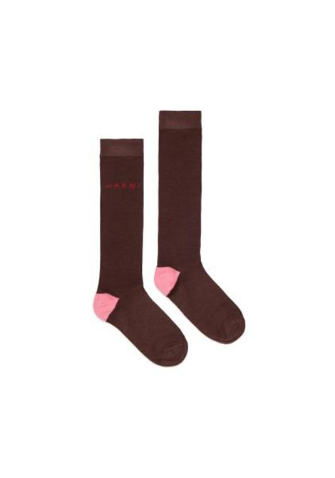 Calzini con logo MARNI KIDS | M02032 M00RB0M438